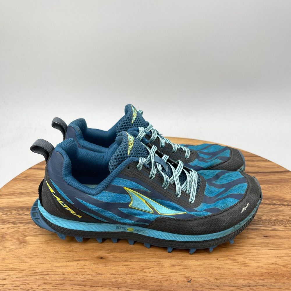 Altra Superior 3.0 Shoes Womens Size 7 Blue Trail Running Comfort Hiking Sneaker
